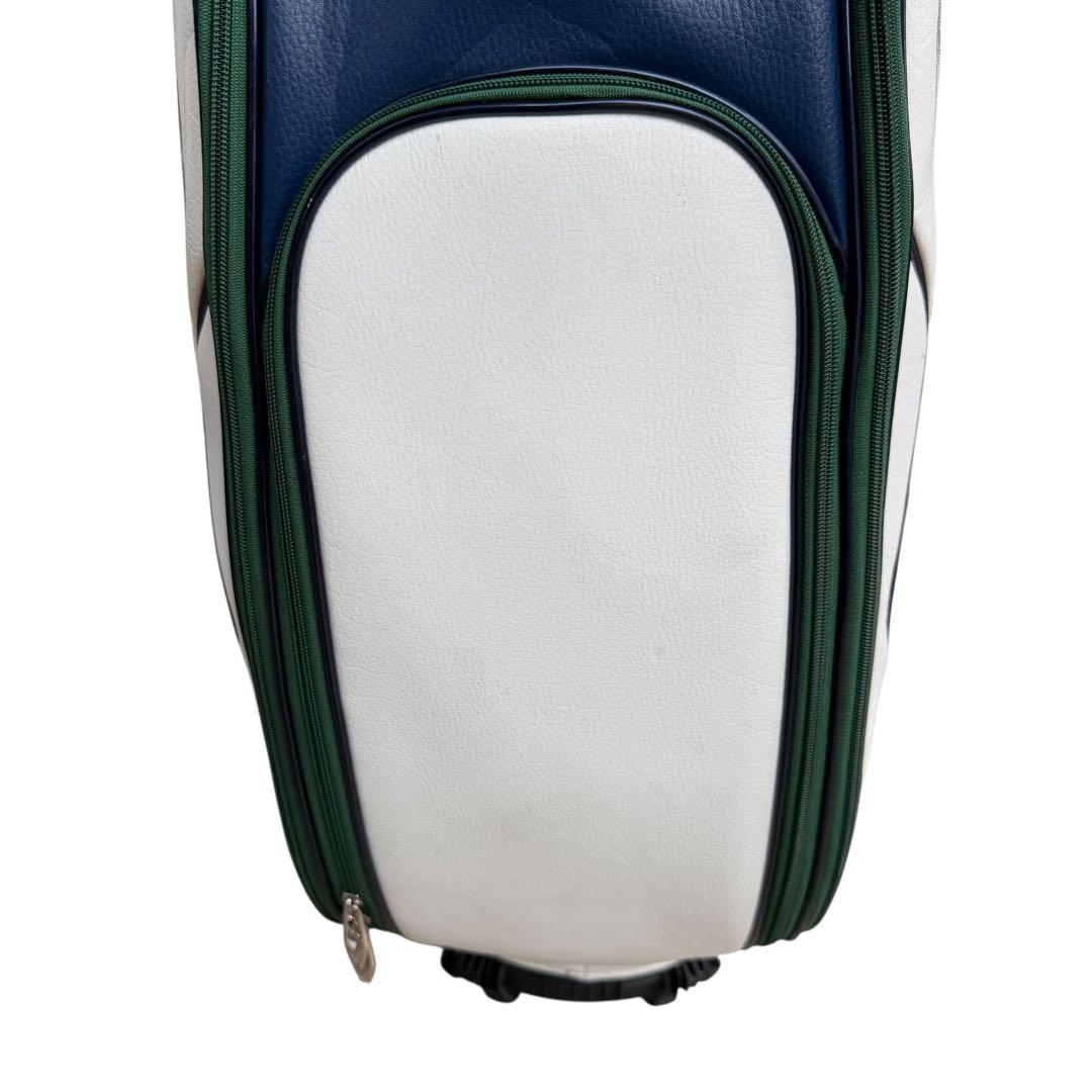【美品】Callaway キャディバッグ CB201 4分割 ホワイト　グリーン