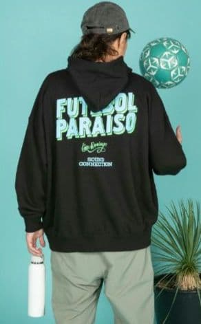 【新品未使用】 ルースイソンブラ スウェット パーカー ブラック L 完売品